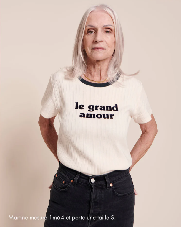 T-shirt femme Le grand amour - émoi émoi