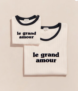 T-shirt femme Le grand amour - émoi émoi