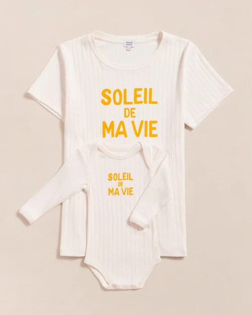 T-shirt femme Soleil de ma vie - émoi émoi