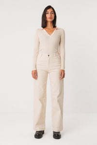 Pantalon Ainhize blanc- SKFK