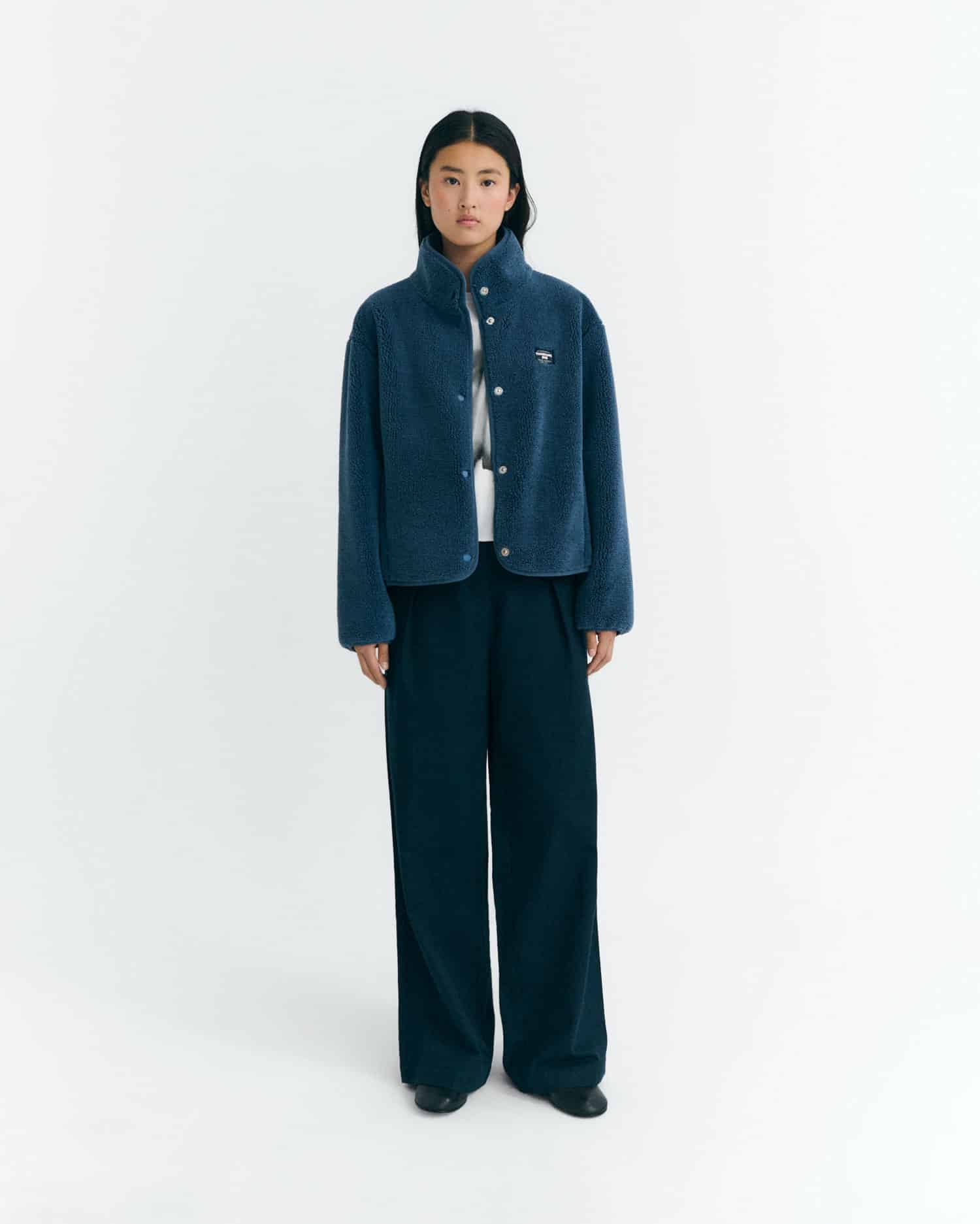 Veste bleu ardoise - Thinking Mu