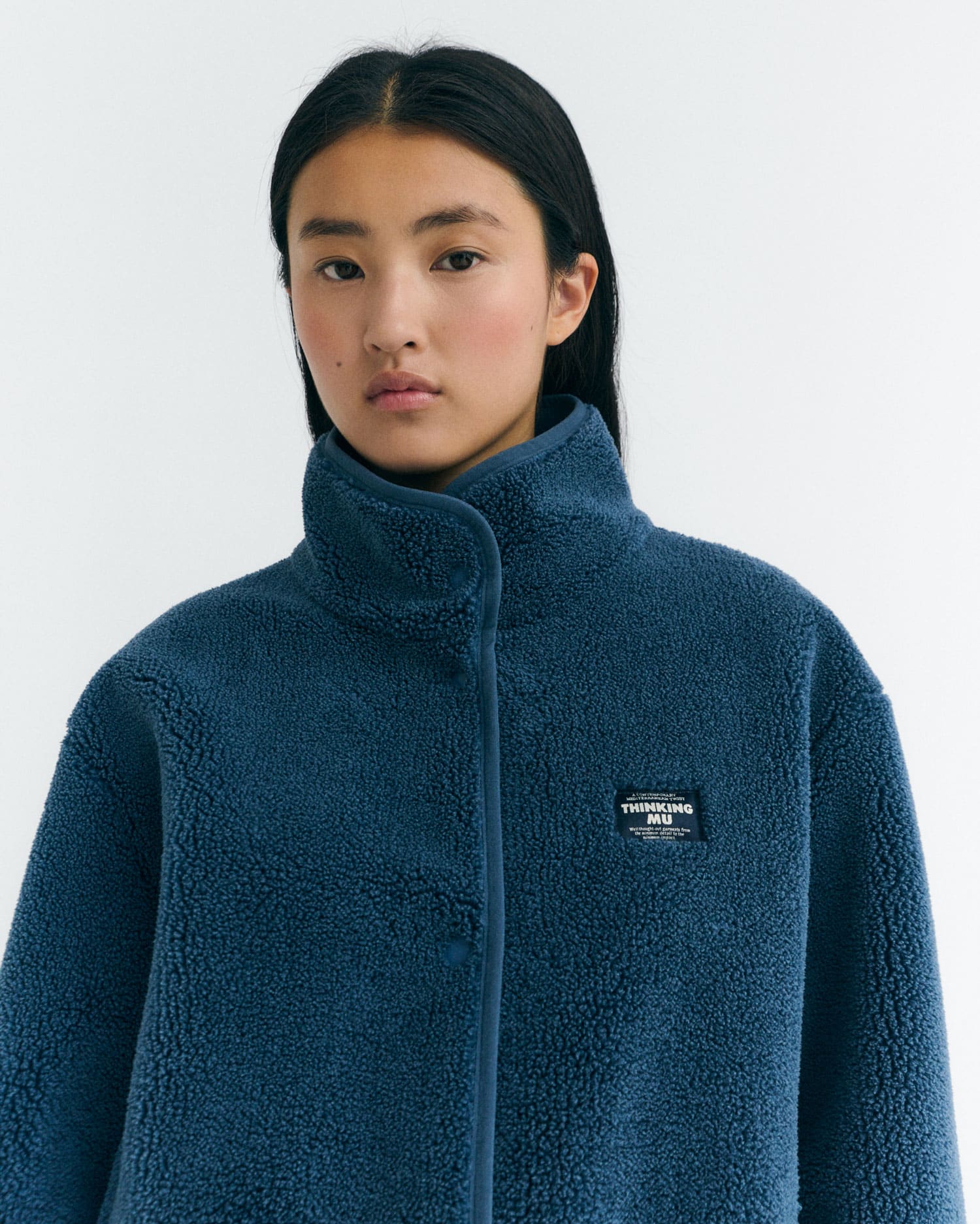 Veste bleu ardoise - Thinking Mu